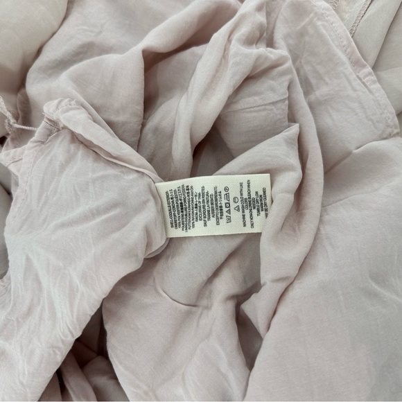 Free People Gabbys Party All Night Fit & Flare Mini Dress Pink Sz4 with pockets - Picture 10 of 11